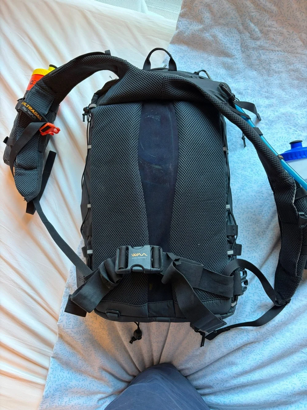 WAYF Black Men's Performance Backpack